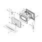Whirlpool Range, Oven & Cooktop Door Handle - W11590861, Replaces: W11037028