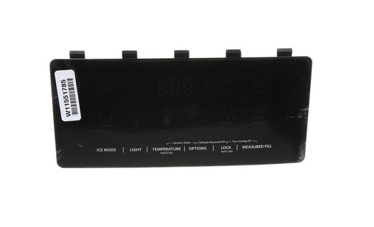 Whirlpool Refrigerator & Freezer Control Panel - W11636543, Replaces: W11501508
