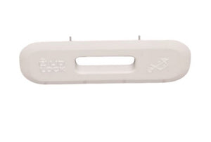 Cadre de verrouillage de couvercle de lave-linge Whirlpool (blanc) - W11643703, remplace : W11403468