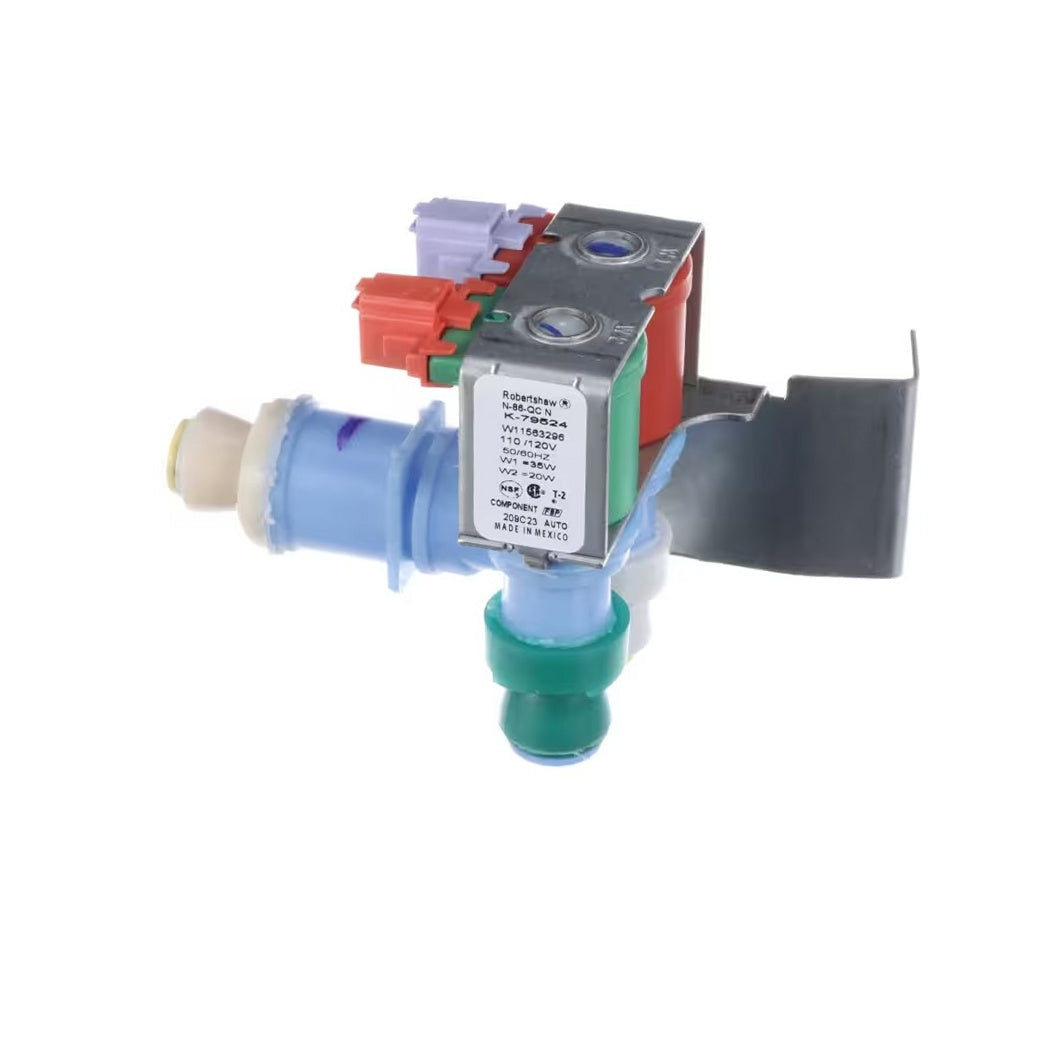 Whirlpool Refrigerator & Freezer Water Inlet Valve - W11645245, Replaces: W11446818