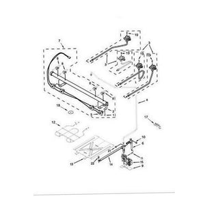 Whirlpool Range /Oven Screw - W11666001, Replaces: W10246216