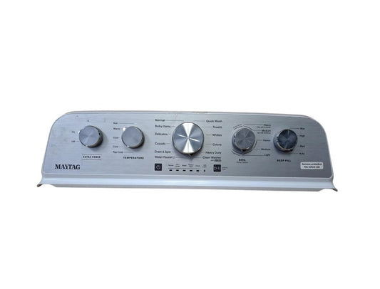 Whirlpool Washer Control Panel Assembly - W11743907, Replaces: W11576953