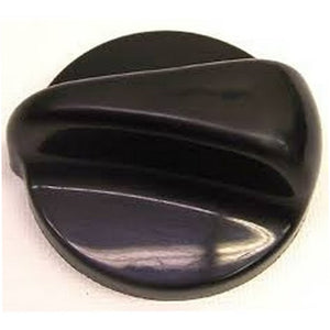 Bouton de brûleur pour cuisinière, four et plaque de cuisson GE (noir) - WB03K10035, remplace : WB3K10035