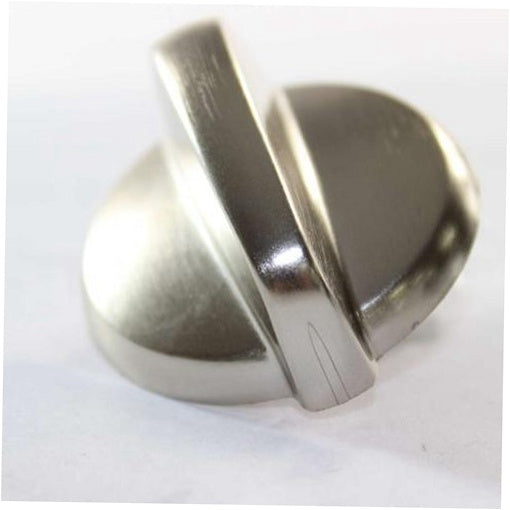 GE Range, Oven & Cooktop Burner Control Knob (Stainless) - WB03K10305, Replaces: WB03K10208