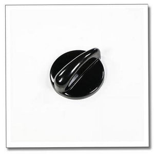 GE Range /Oven Burner Knob (Black) - WB03T10192, Replaces: WB3T10192