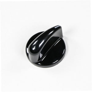 Bouton de commande pour cuisinière, four et plaque de cuisson GE (noir) - WB03X10136, remplace : WB3X10136