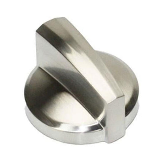 GE Range, Oven & Cooktop Knob Assembly (Stainless) - WB03X27192, Replaces: WB03X20724