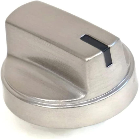 GE Range Cooktop Control Knob (Stainless) OEM - WB03X29315