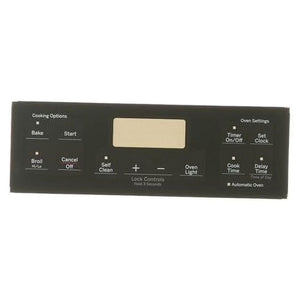 Revêtement pour cuisinière, four et plaque de cuisson GE (noir) - WB07X25217