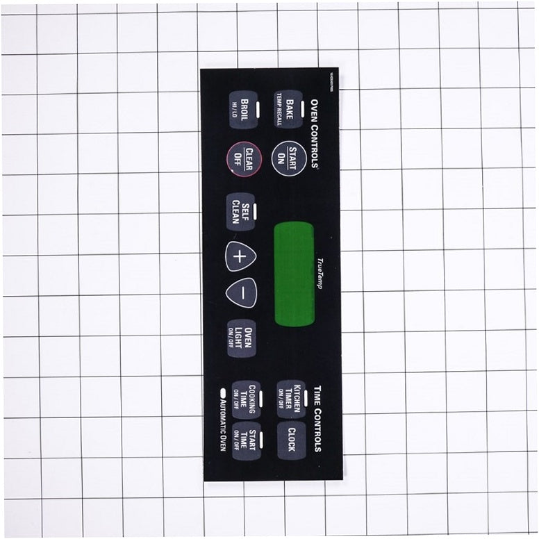 GE Range, Oven & Cooktop Faceplate/Overlay - WB27T10675