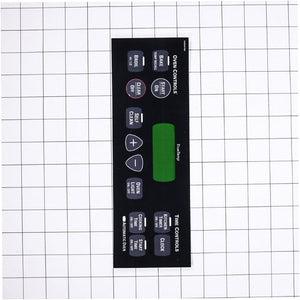 GE Range /Oven Faceplate/Overlay - WB27T10675