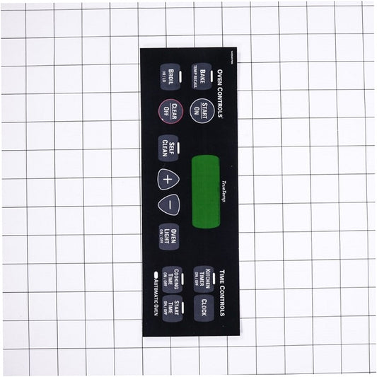 GE Range, Oven & Cooktop Faceplate/Overlay - WB27T10675