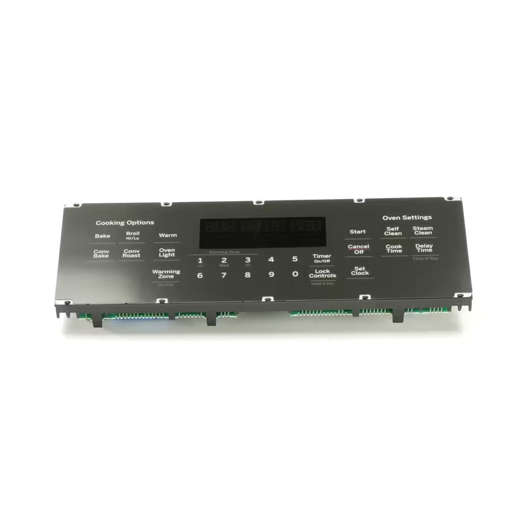 GE Range, Oven & Cooktop Oven Control and Overlay Assembly - WB27X33138, Replaces: WB27X29152