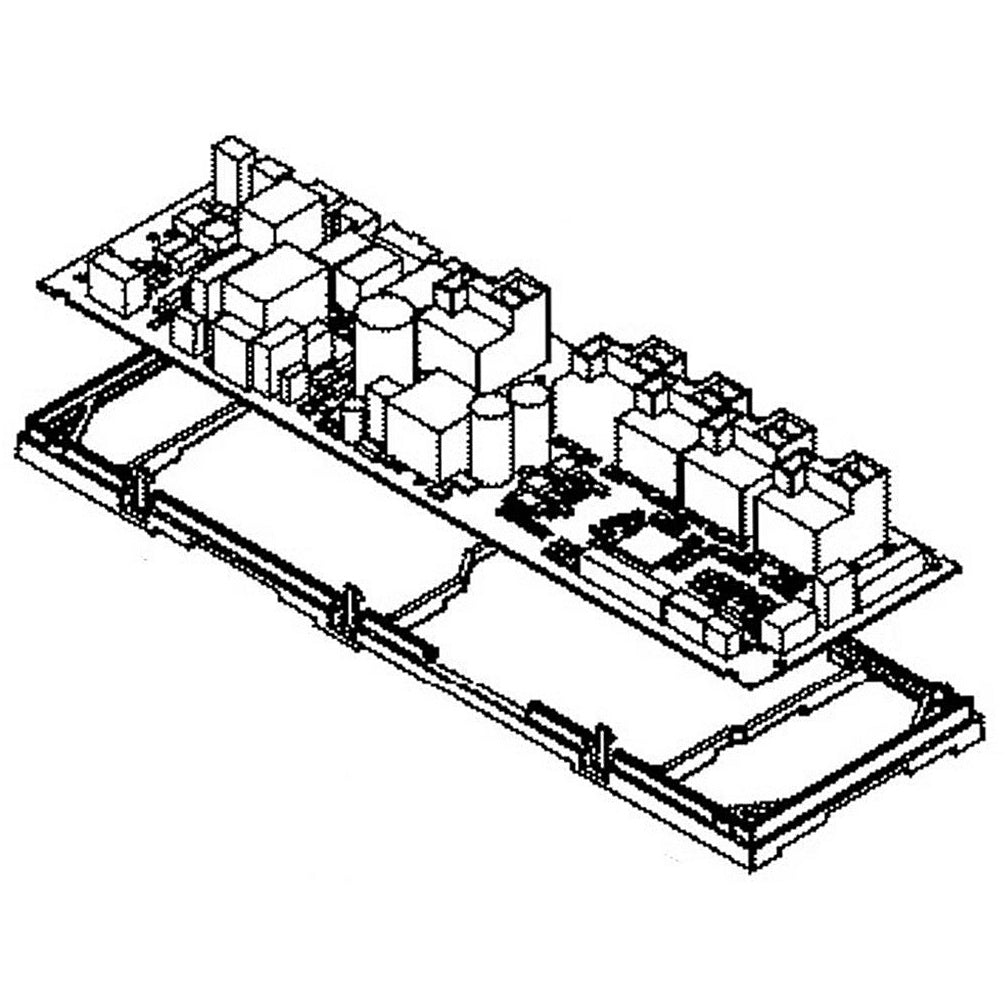 GE Range, Oven & Cooktop Control Board - WB27X36808, Replaces: WB27X33036