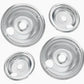 GE Range Chrome Burner Drip Bowl - WB31T10010