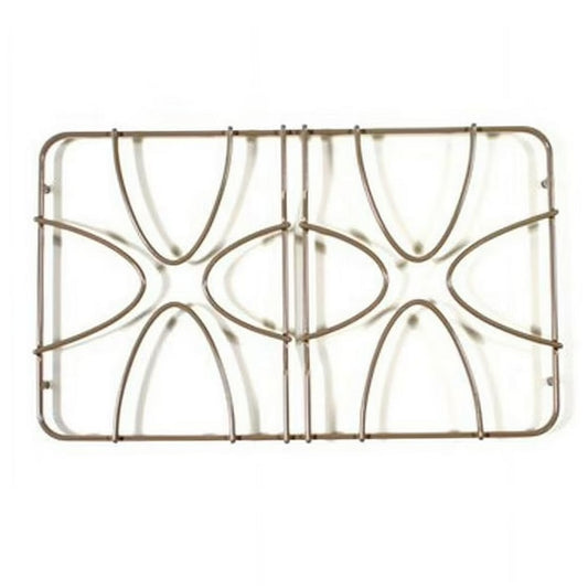 GE Range, Oven & Cooktop Burner Grate Kit (Satin Black) - WB31X28386, Replaces: WB31T10049