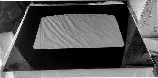 GE Range, Oven & Cooktop Outer Oven Door Glass (Black) - WB56T10179