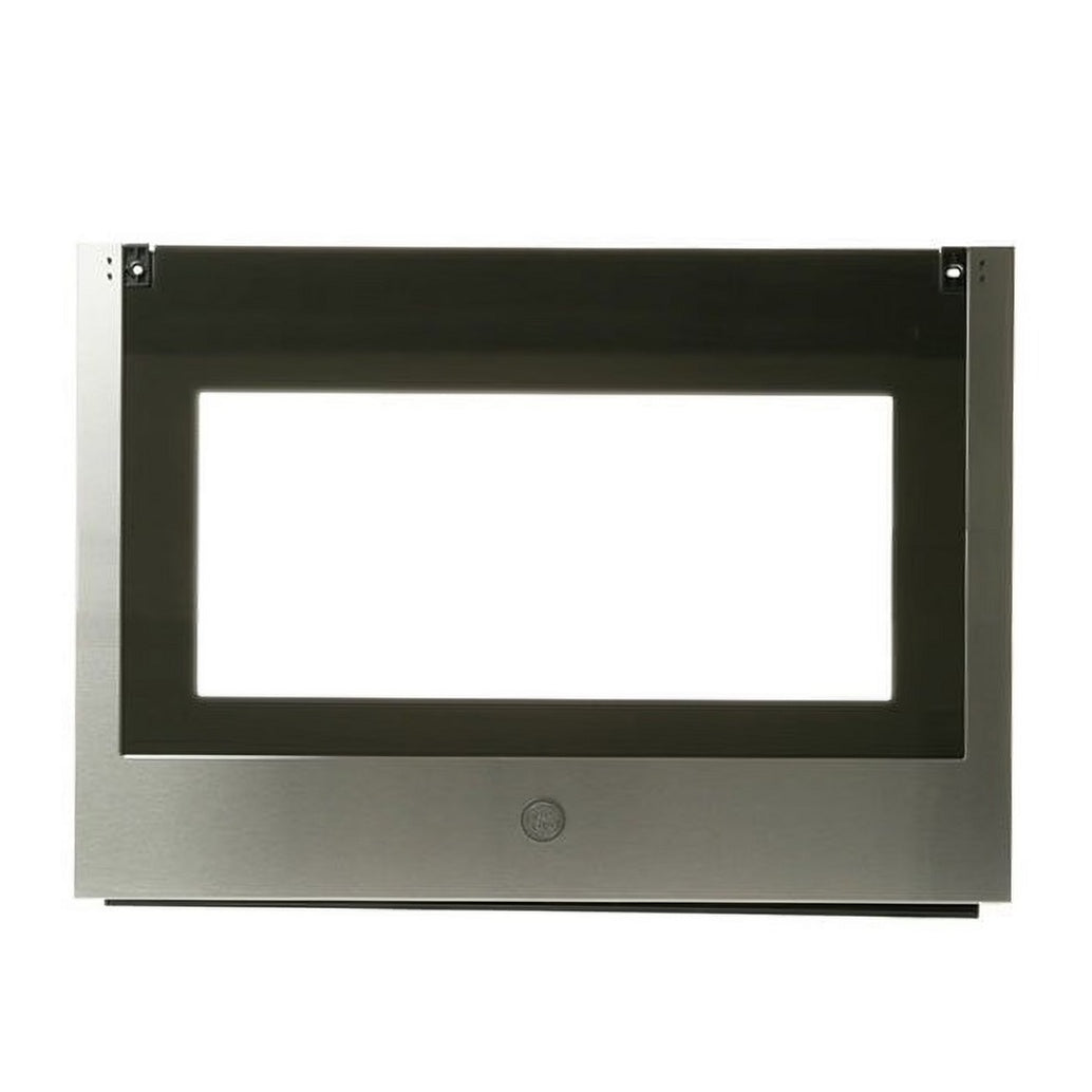 GE Range, Oven & Cooktop Outer Door (Stainless) - WB56X35471, Replaces: WB56X32828