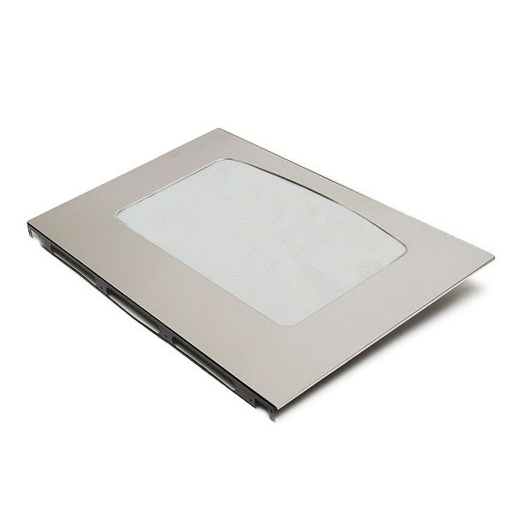 GE Range, Oven & Cooktop Outer Door Glass Assembly - WB57K10128, Replaces: WB57K10065