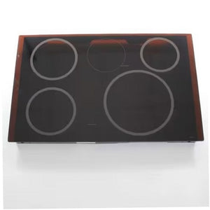 GE Range /Oven Glass Main Top Assembly (Black) - WB62X20972, Replaces: WG02L06613