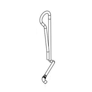 Tuyau de vidange à boucle haute pour lave-vaisselle GE - WD24X29378, remplace : WD24X10067