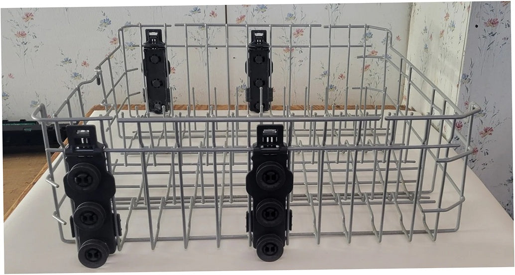 GE Dishwasher Upper Dishrack Assembly - WD28X30219, Replaces: WD28X10347