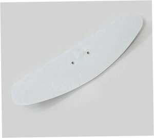 GE Dryer Door Strike (White) - WG04A05129, Replaces: WE01X34600