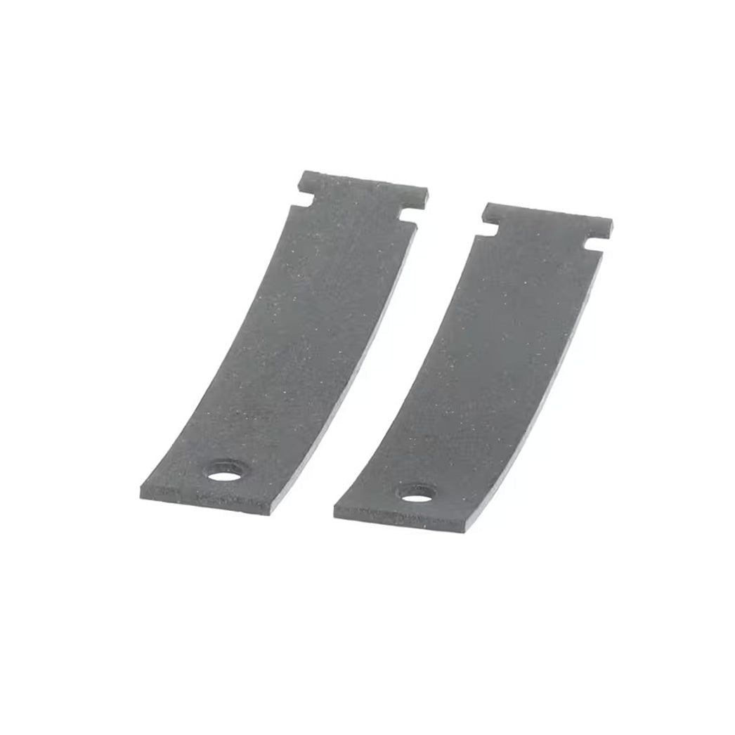 GE Dryer Bearing Drum Slide (Gray, 2 Pack) - WE03X37317, Replaces: WE01M0316