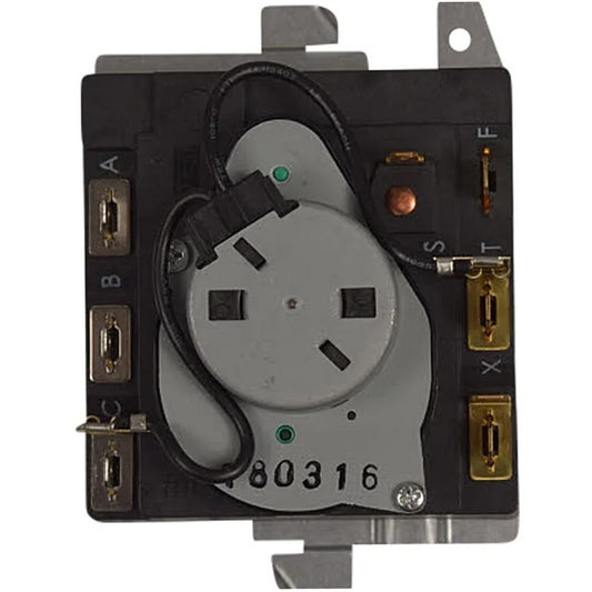GE Dryer Timer - WE04X25281, Replaces: WW02F00658