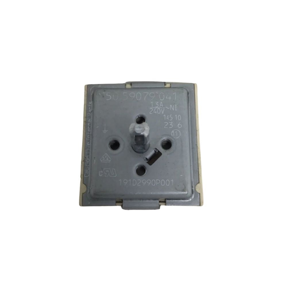 GE Range /Oven Range Switch Infinite Control - WG02F04019, Replaces: WB24T10031
