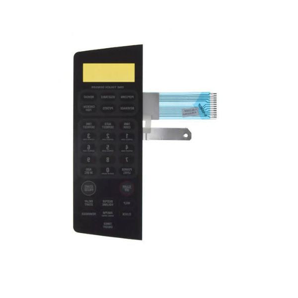 GE Microwave Touchpad Overlay - WG02L02150