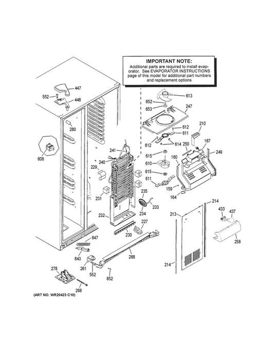 GE Refrigerator & Freezer Refrigerator Defrost Heater Assembly - WG03F00771