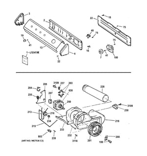GE Dryer Drum Belt - WG03F00846