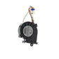 GE Refrigerator Refrigerator Evaporator Fan - WG03F01820, Replaces: WR60X10342