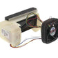 GE Refrigerator Refrigerator Damper Fan - WG03F05123, Replaces: WR60X10343