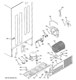 GE Refrigerator Refrigerator Start Relay - WG03F06328