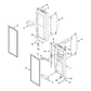 Whirlpool Refrigerator & Freezer Door Closure (Grey) - WP12028505AP, Replaces: 12028505AP