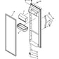 Whirlpool Refrigerator & Freezer Cantilever Door Bin - WP2203828, Replaces: 2203828