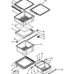 Whirlpool Refrigerator & Freezer Drawer Slide Rail - WP2223320, Replaces: 2223320
