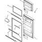 Whirlpool Refrigerator & Freezer Fresh Food Door Gasket - WP2319264T, Replaces: 2197171