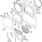 Whirlpool Dryer Door Seal - WP31001529, Replaces: 31001529