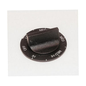 Whirlpool Range /Oven Burner Control Knob (Black) - WP3149983, Replaces: 3149982