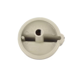 Bouton de brûleur de surface pour cuisinière, four et table de cuisson Whirlpool (amande) - WP3181306, remplace : 3181306