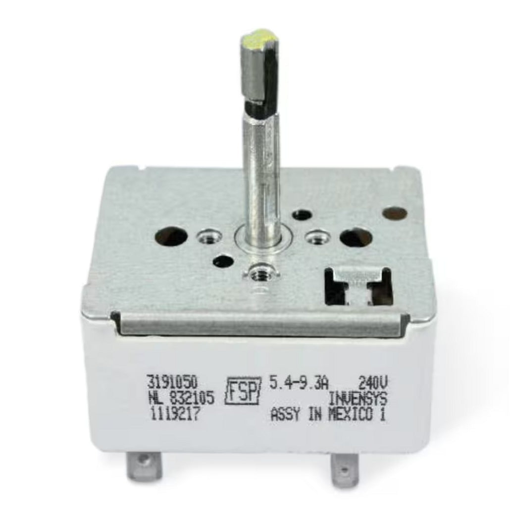 Whirlpool Range, Oven & Cooktop Infinite Switch - WP3191050, Replaces: 3191050