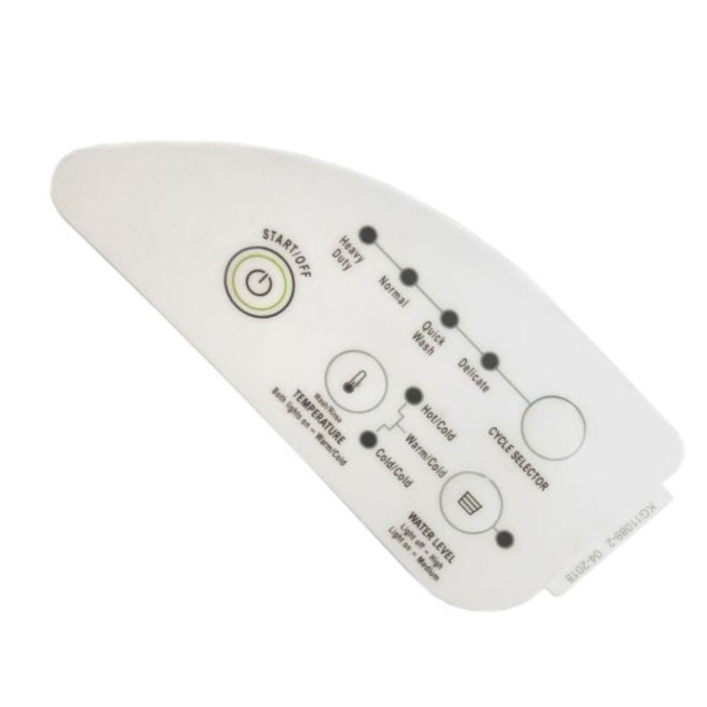 Whirlpool Washer Overlay - WP326033923