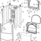 Whirlpool Dryer Drum Seal - WP33001807, Replaces: 33001807