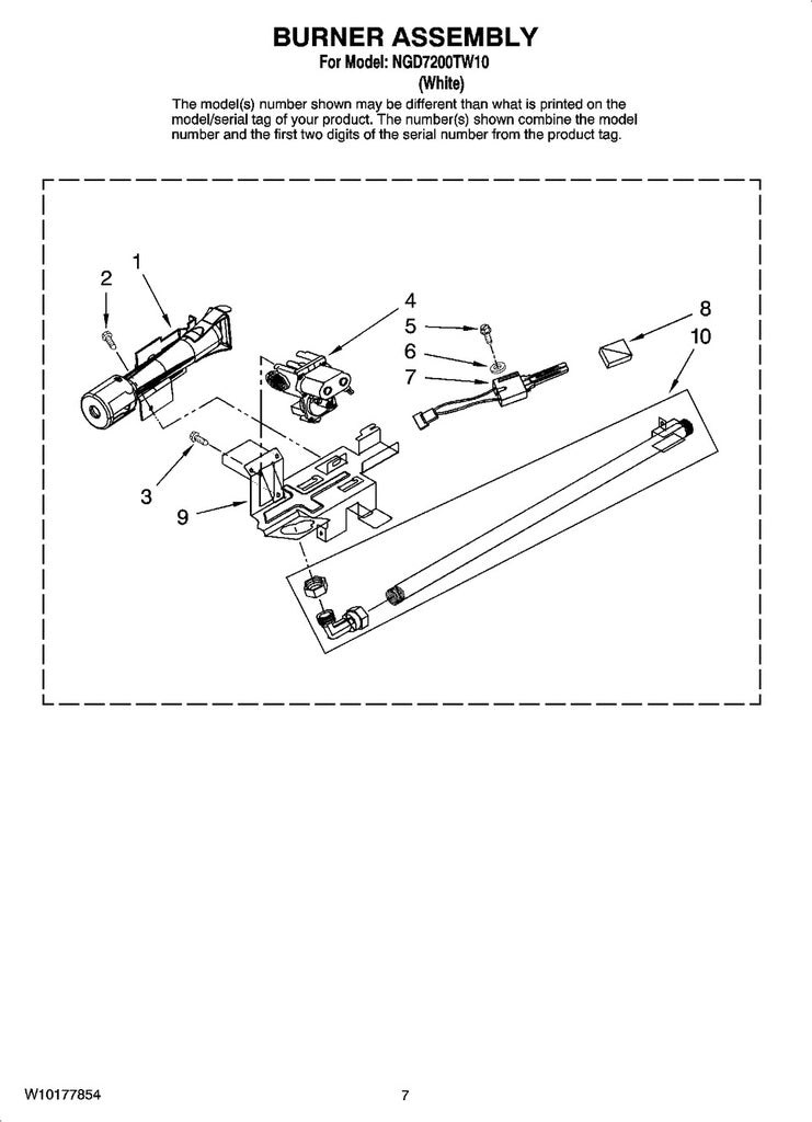 Whirlpool Dryer Igniter Assembly - WP33002789, Replaces: 33002789