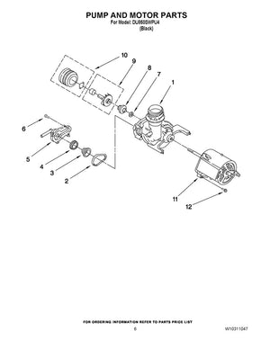 Disque et support de lave-linge Whirlpool - WP3369012