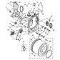 Whirlpool Dryer Front Bearing Ring - WP3394508, Replaces: 296780