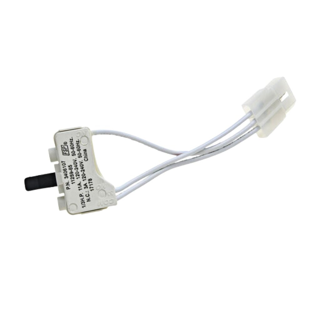 Whirlpool Dryer Door Switch - WP3406107